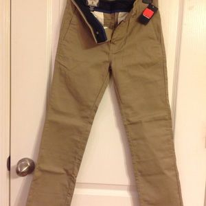 NWT boy's khaki pants. Size Us 25/ EU 10Y.